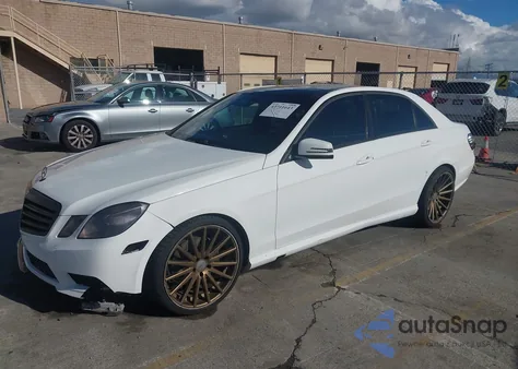 2013 Mercedes-Benz E 350 from USA, damaged, VIN WDDHF5KB7DA694799